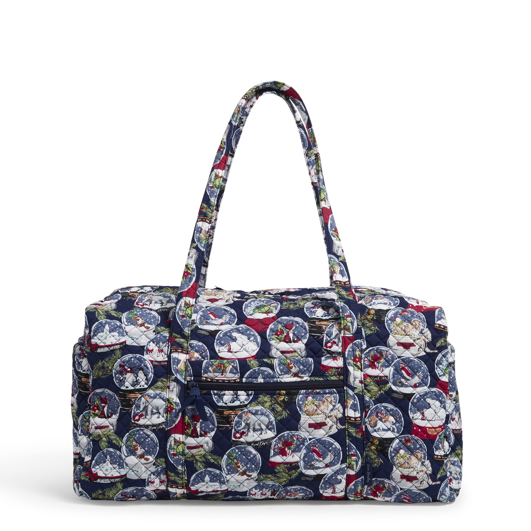 Large Travel Duffel in Snow Globes